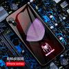 Funda de Teléfono Xiaomi 10 con Luz para Llamadas Entrantes Compatible con Cc9 Pro Vidrio Compatible con Redmi K30 Luz de Siete Colores Controlada por Voz Funda de Cobertura Total de Moda