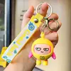 Chaveiro de Boneco Tridimensional Eggman de Desenho Animado Pingente para Mochila Escolar de Estudante Pingente de Bolsa Chaveiro de Carro Venda por Atacado