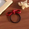 Clip de Garra de Ácido Acético Diamante Rojo de Año Nuevo Horquilla Dorada Festiva para el Cabello Pinza de Tiburón para la Parte Trasera de la Cabeza de Mujer Elegante Retro Tocado