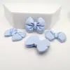 Resina dibujos animados corbata de moño moño DIY funda de teléfono tocado accesorios para el cabello material Mate Plano grande flor de zapato accesorios