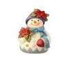 Popular Transfronterizo Acrílico 2D Gorro Navideño Muñeco de Nieve Lindo Colgante de Manualidades Decoración de Árbol de Navidad Colgante de Coche