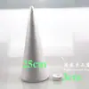 Bola de cono de espuma de dragón de polietileno, modelo de torre de macarrones, accesorios de arcilla ultraligera, material de decoración para árbol de Navidad DIY