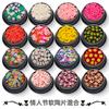 Conjunto mixto de cerámica blanda de 16 colores para San Valentín, ultrafino, para maquillaje y joyería de uñas.