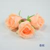Botão de rosa artificial flor decoração de casamento decoração de mesa Fabricação de guirlanda adereços de decoração de rosa