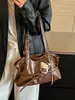 Bolsa Casual para el Trabajo, Bolso de Moda para Mujer, Nuevo Modelo Invierno 2026, Elegante Bolso de Hombro, Bolso de Hombro Chic con Textura, Bolso para Mujer de Comercio Exterior