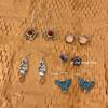 Pendientes de estilo nacional retro chino 2022, nuevos pendientes de moda de otoño e invierno, pendientes vintage con gancho para la oreja para mujer