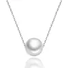 Colar de prata s925 feminino Pérola Zhao Liying mesma joia corrente clavícula ano do porco contas giratórias pedra natural joias de prata