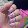 Uñas Postizas Transfronterizas, Uñas Portátiles, Estilos Corto, Mediano y Largo, Uñas de Manicura Portátiles, Uñas Portátiles, Uñas de Producto Terminado al por Mayor