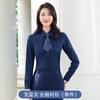Vestido de Primavera Nuevo Traje para Entrevista Camisa rosa Manga Larga Mismo Estilo Camisa de Vestir para Negocios Corte Slim Ropa de Trabajo para Empleado