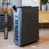 Cesta de Armazenamento para Tapete de Yoga com Rodas, Armazenamento Móvel de Equipamentos Esportivos Fitness, Prateleira Multifuncional à Prova de Poeira para Casa