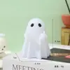 Luz de Noche de Calabaza Fantasma Linda y Creativa para la Mesita de Noche de los Niños Dormitorio Luz de Noche LED Divertida de Dibujos Animados Regalo de Cumpleaños