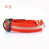 Fornecimento direto da fábrica coleira LED luminosa para pet corda para cachorro capa de cabeça de cachorro USB malha de arame de pesca coleira pequena luminosa