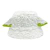 Gorro de pescador rizado de forro polar de cordero rojo de internet para hombres y mujeres, moda de invierno, cálido, dulce, felpa, sombrero de cubo, sombrero baa baa, venta al por mayor