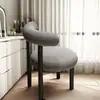 Taburete de Maquillaje de Moda Silla de Escritorio Estilo Ins con Respaldo, Silla de Maquillaje para Tocador de Dormitorio, Lujo Ligero y Sencillo