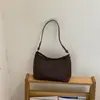 Bolsa de Axila de Nicho de Luxo para Mulheres 2026 Nova de Verão Textura Trançada Bolsa de Ombro Único para o Trabalho Crossbody Bolsa Saco