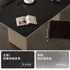 Tapete de mesa de fibra de carbono para modificação de desktop de computador, tapete de mesa lavável para notebook, toalha de mesa à prova d'água, protetor de mesa de escritório, resistente a óleo