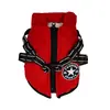 Ropa para Mascotas, Abrigos de Algodón para Perros, Arneses de Otoño e Invierno, Ropa de Poliéster, Talla Grande Ropa para Mascotas con Temática del Mundial