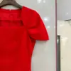 Vestido Slimming Niche Estilo Europeu e Americano Nanyou Design de Nicho Vestido Curto Modelador de Cintura