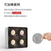 Foco Led de Superficie para Uso Doméstico, Forma Cuadrada, Adecuado para Sala de Estar y Pasillo, Montaje en Techo Ajustable, Alto Índice de Reproducción Cromática, Foco de Doble Cabezal con Malla de Panal