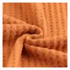 Tela Jacquard Cepillada de un Solo Lado con Estiramiento de Poliéster y Spandex, 205g, Tela de Grano de Café para Vestido de Primavera y Verano, Tela de Moda