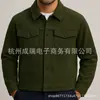 Comercio Exterior Transfronterizo Primavera y Otoño Ropa de Trabajo Nueva Solapa Pana Chaqueta Casual Abrigo de Hombre Marca de Moda Ropa para Hombre