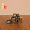 Quemador de Incienso de Latón y Grafito, Mesa de Té con Humo que Fluye Hacia Atrás, Adorno de Decoración para Escritorio de Oficina, Quemador de Incienso de Flujo Inverso, Decoración de Escritorio con Incienso de Flujo Inverso