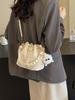Bolsa Estilo Coreano High-end All-match Bucket Bag Verão 2024 Nova Moda Bolsa de Ombro Bolsa Feminina
