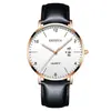 Reloj Minimalista de Cuarzo para Hombre, Indicador de Fecha Correa de Malla Negra Casual de Negocios Luminoso Reloj de Pulsera para Estudiante