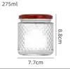 En Stock Frasco de Cristal con Rayas Verticales para Pájaros, Frasco Sellado de Buche de Pescado Estofado Fresco, Resistente a Altas Temperaturas, Apto para Cocinar al Vapor, Frasco Dosificador de Grado Alimenticio, Venta al por Mayor