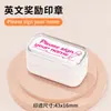 Carimbo de Correção para Professor: Fábrica de Origem - Ferramenta do Professor para Corrigir Trabalhos - Carimbo Personalizável com Desenhos para Incentivo e Elogio