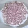 Venta al por mayor de fábrica cuentas de vidrio transparente de 10 mm cuentas redondas cuentas de vidrio sueltas material para pulsera collar hecho a mano DIY