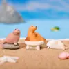 Adornos de Micro Paisajismo Focas Marinas Artificiales, Focas, Animales Pequeños, Resina Creativa para Montar en Coche, Manualidad DIY, Accesorios Decorativos