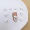 Novos Acessórios para Nail Art de Resina Gravata Borboleta Acessórios de Unha DIY Brincos Capa de Celular Acessórios de Unha Vestíveis
