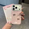 Estuche para Corbata de Lunares Adecuado para iPhone 18 Tendencia 15 Pro Max Funda para Teléfono Apple 17 Pro Nicho Anti-Caída 16