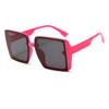 Gafas de sol para niños con montura cuadrada grande, réplica de moda, al por mayor, nuevas para hombres, mujeres y niños, gafas de sol con protección solar