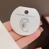 Serie de Aretes de Hueso de Oreja Rosca Moda de Nicho Sencillo Versátil Uso Diario Viaje al Trabajo Pequeño Sentido del Diseño Aretes