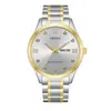 Relógio Masculino ORSGA Fashion Business Calendário Duplo Diamante Luminoso Fábrica Comércio Exterior Transfronteiriço Ao Vivo Relógio de Quartzo