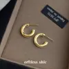 ¡Artesanía de Alta Gama! Agujas Chapadas en Plata con Acabado Pulido de 14K, Pendientes Redondos Sencillos, Pendientes Estilo Ins de Alta Gama, Suministro Mayorista de Fábrica
