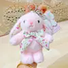 Llavero Colgante de Peluche Original Genuino de 15 cm Conejo Wendy Lazo de Mariposa Estilo Europeo Muñeca Compañera Sanadora Venta al por Mayor