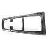 Adecuado para Benz nueva Clase A A35L A45AMG panel de control central de fibra de carbono pegatinas decorativas modificación de interior de coche