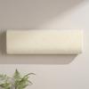 Funda colgante elástica y gruesa para todo uso, para interiores de hogar, 1,5 P, para hotel, a prueba de polvo, de color sólido, para aire acondicionado.
