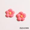 Accesorios de bricolaje, pequeñas flores, lindas pinzas para el cabello, crema, pegamento, accesorios, corazón de niña colorido, resina, materiales hechos a mano