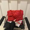 Bolso pequeño de Crowdsourcing para mujer 2024 Nuevo Bolso bandolera tipo sobre a la moda Bolso de hombro Ins moderno que combina con todo Bolso de cadena de nailon para mujer