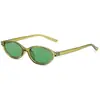 Óculos de Sol Pequenos Ovais Fofos Feminino Novo Estilo Retro Sexy Marrom Óculos de Sol Feminino Tendência Moda Óculos Decorativos