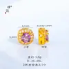Acessórios Dourado Areia de Conservação Forte da Cor Joias DIY Ouro Antigo Rosa Contas Espaçadoras Pequenas Pulseira de Contas Soltas Corda de Mão Trançada com Contas