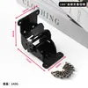 Bisagra Plegable de Bloqueo Automático de 180 Grados 90 Grados Patas de Mesa Engrosadas Bisagra de Conexión para Mesa de Café Mesa de Comedor Accesorios de Ferretería de Extensión