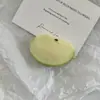 Pasador de Manzana Roja y Verde Artificial de Verano para Niña Dulce Dibujos Animados Fruta Pinza de Pato Pinza Suave para Niña Pinza de Aprendizaje Accesorios para el Cabello para Mujeres