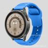 Para Galaxy Watch6 5 pulseira de silicone com fivela reversa Huami GTR 20 22mm pulseira de silicone padrão de pontos