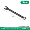 Llave torx de doble cabeza electroplateada transfronteriza para reparaciones de automóviles y mecánicas, llave manual torx de boca abierta de doble uso