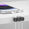 Organizador de Cables con Forma de Fruta Confitada Creativo, Cubierta Protectora de Cable de Datos de Escritorio, Concentrador de Almacenamiento, Fijador de Cables, Clip, Enrollacables